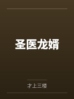 圣医龙婿封面