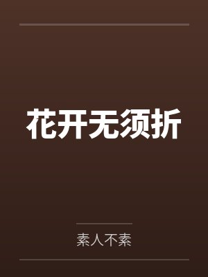 花开无须折封面