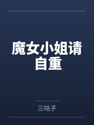 魔女小姐请自重封面