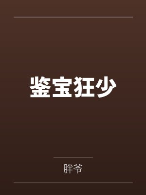 鉴宝狂少封面
