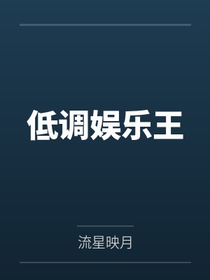 低调娱乐王封面