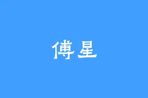 傅星