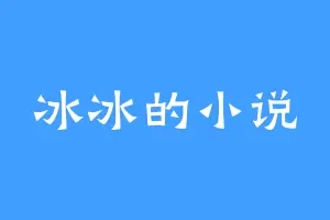 冰冰的小说