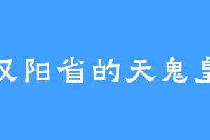 汉阳省的天鬼皇