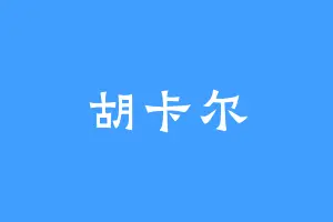 胡卡尔