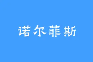 诺尔菲斯